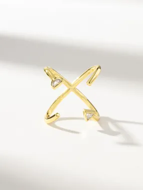 All Angles Arrow Ring