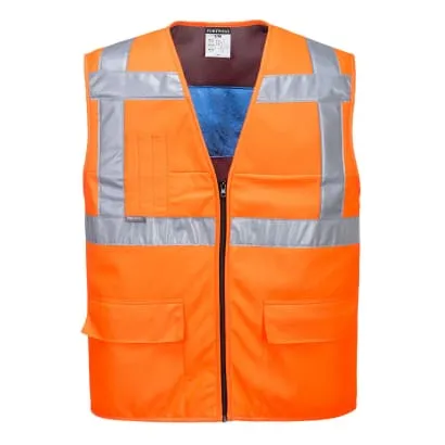 Hi Vis Cooling Vest Hot Weather Hi Viz Portwest CV02