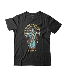 T-Shirt GOD BLESS - Black